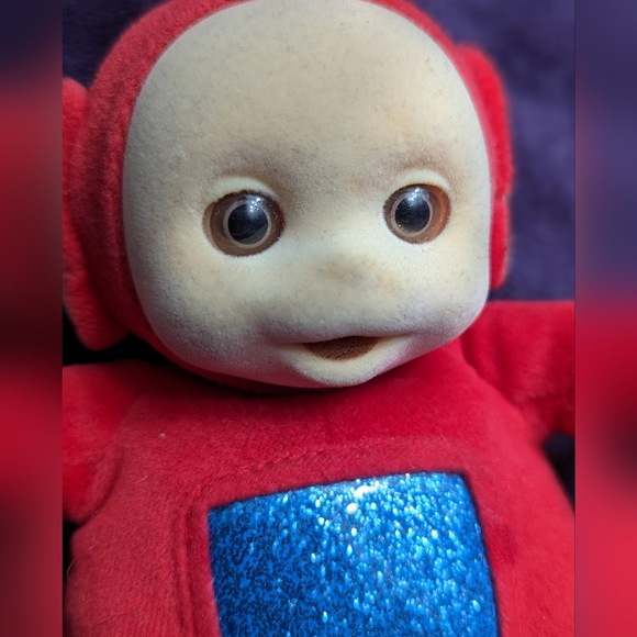 1998 Vintage Teletubbies Laa-Laa and Po bean bag plush - Picture 4 of 8